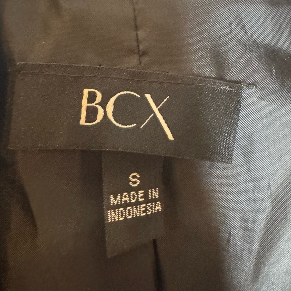BCX Gray Blazer Classic Tailored Suit Jacket - Picture 3 of 4